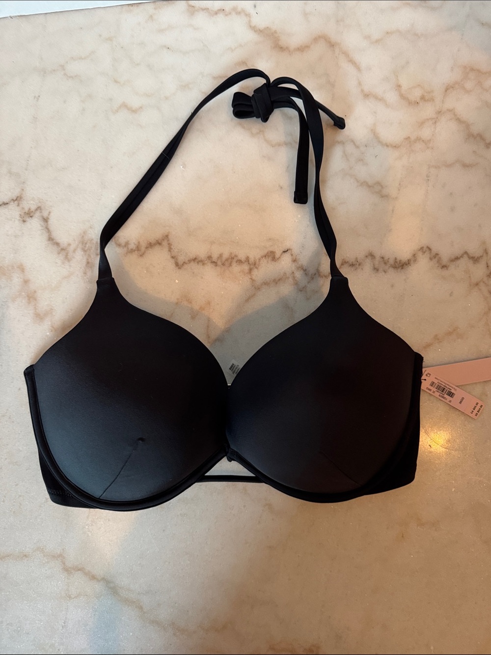 Victoria's Secret Black Bombshell Push-up Bikini Top 36 DD